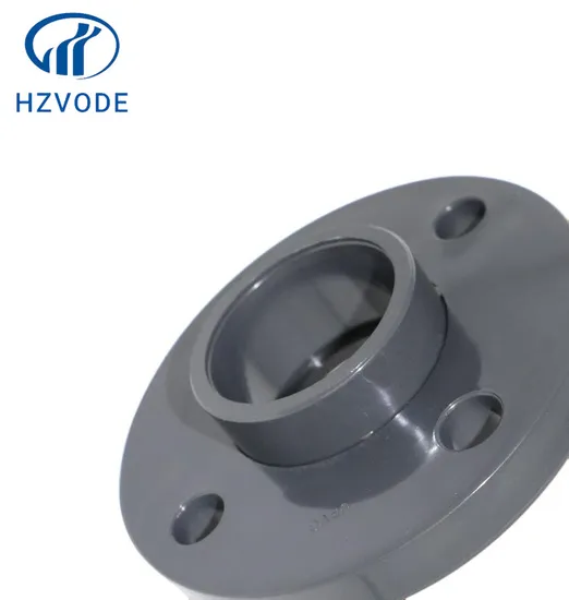 Plastic UPVC Loose Flange with High Quality Standard by Hzvode